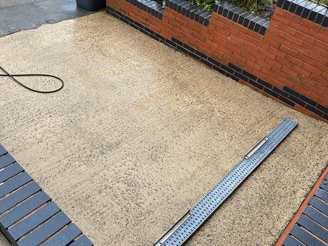 Driveway After Cleaning